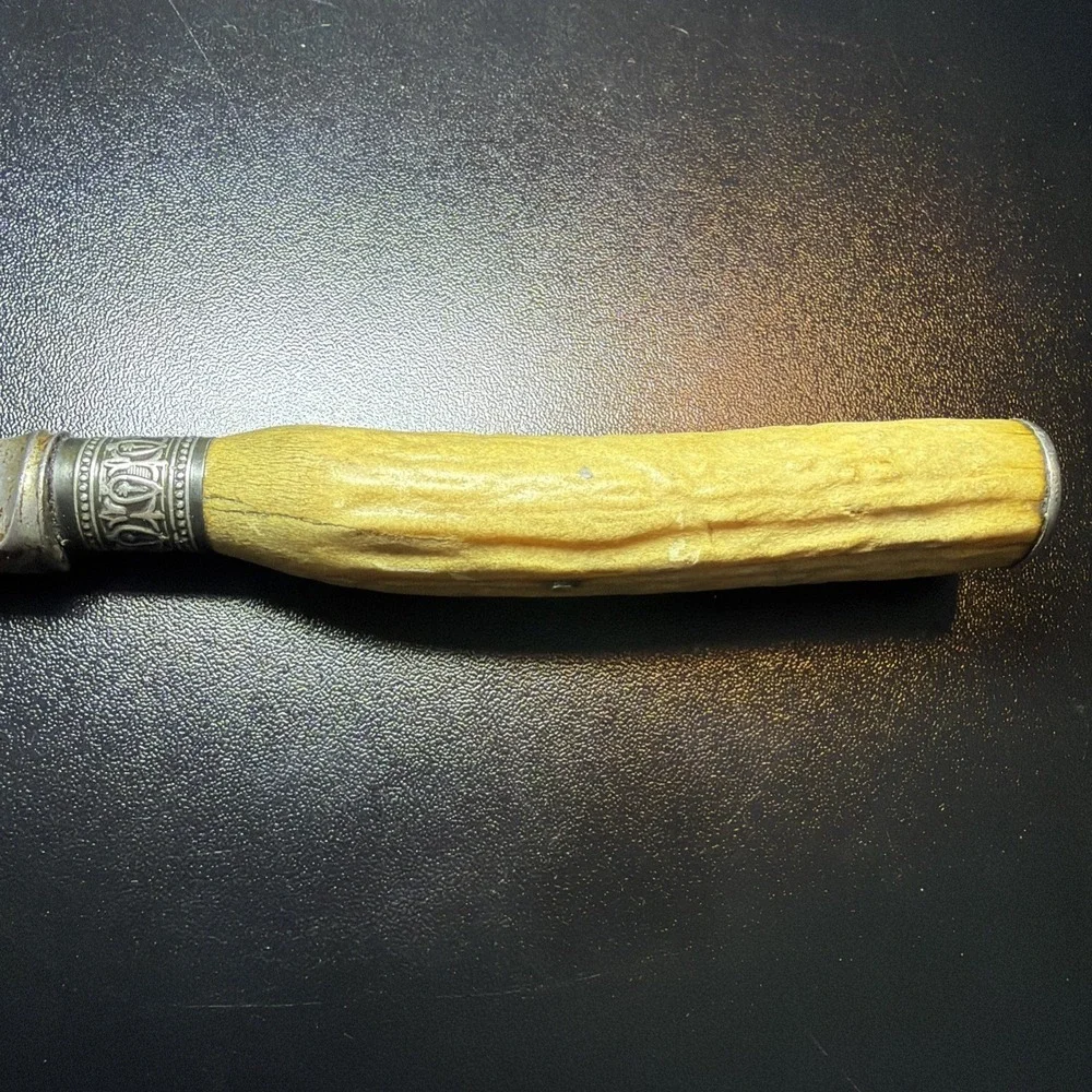 Antique Joseph Rodgers & Sons Sheffield butcher Knife Majesty‎ 19th C English